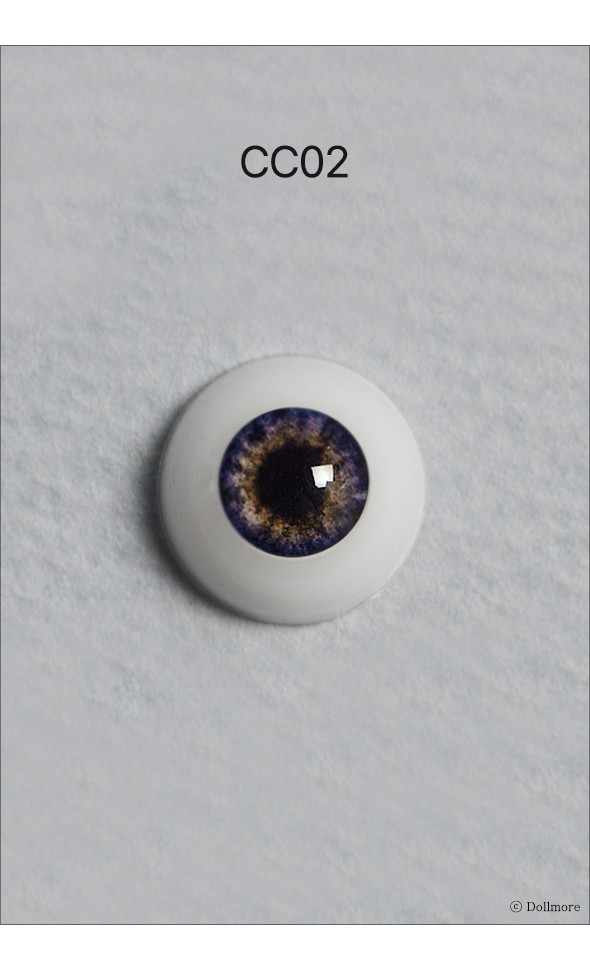 14mm - Optical Half Round Acrylic Eyes (CC02)[N6-2-6]