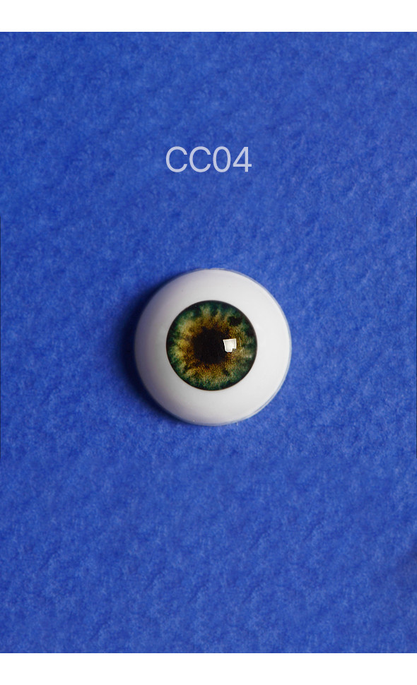 14mm - Optical Half Round Acrylic Eyes (CC04)[N6-2-6]