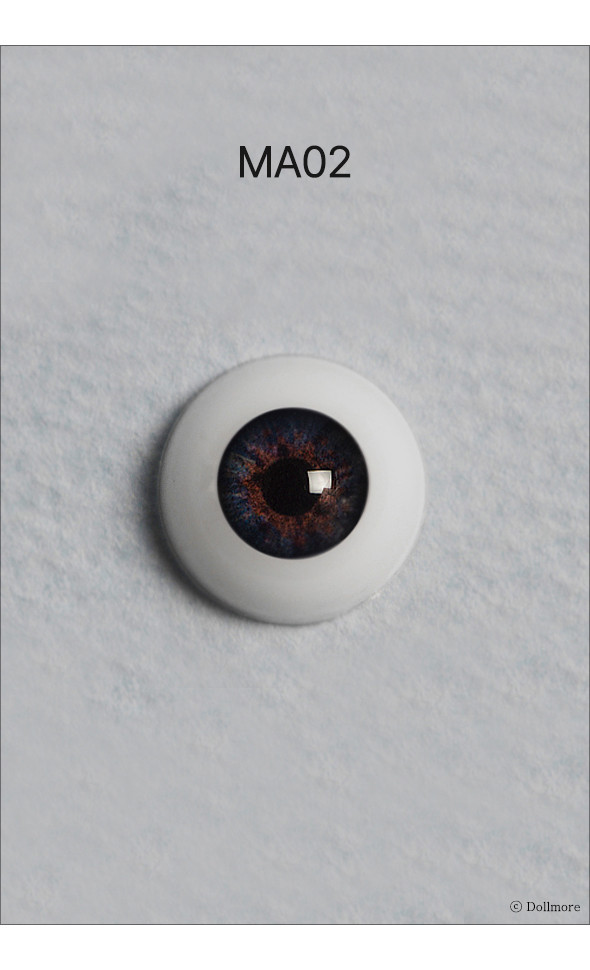 14mm - Optical Half Round Acrylic Eyes (MA02)[N6-2-6]