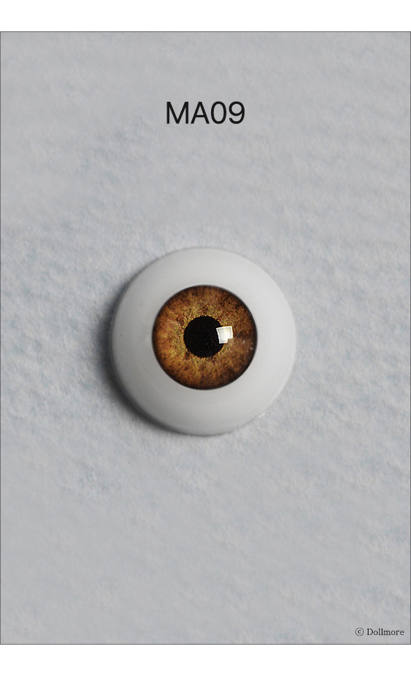 14mm - Optical Half Round Acrylic Eyes (MA09)[N6-2-6]