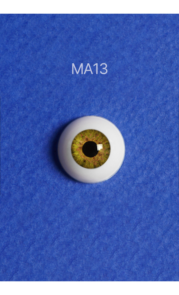 14mm - Optical Half Round Acrylic Eyes (MA13)[N6-2-6]