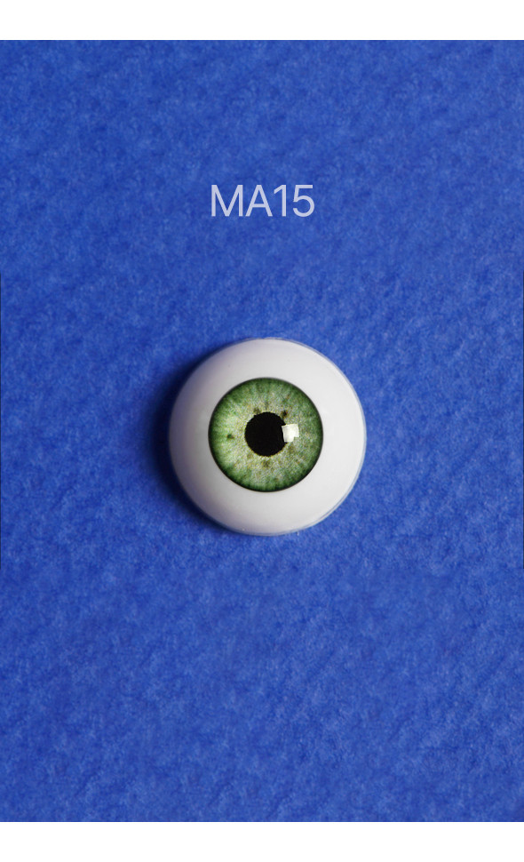 14mm - Optical Half Round Acrylic Eyes (MA15)