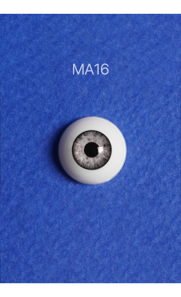 14mm - Optical Half Round Acrylic Eyes (MA16)[N6-2-6]