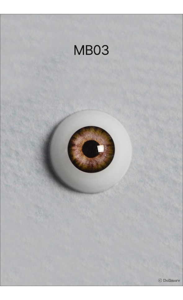 14mm - Optical Half Round Acrylic Eyes (MB03)[N6-2-7]