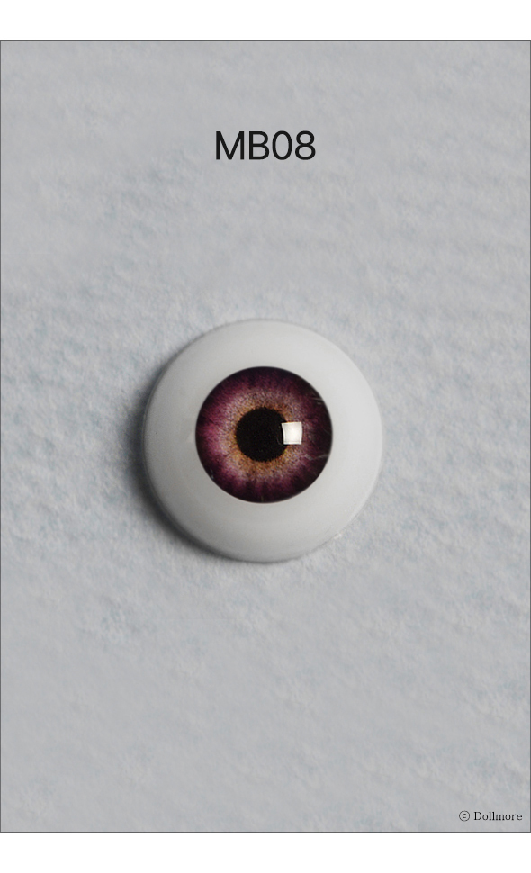 14mm - Optical Half Round Acrylic Eyes (MB08)[N6-2-7]