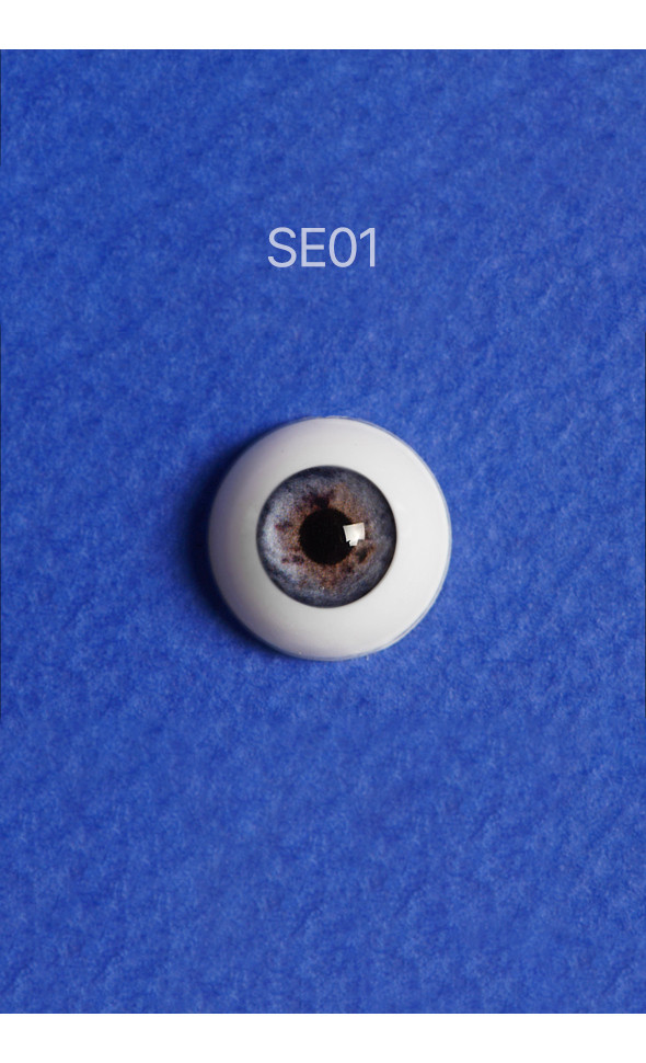 14mm - Optical Half Round Acrylic Eyes (SE01)[N6-2-5]