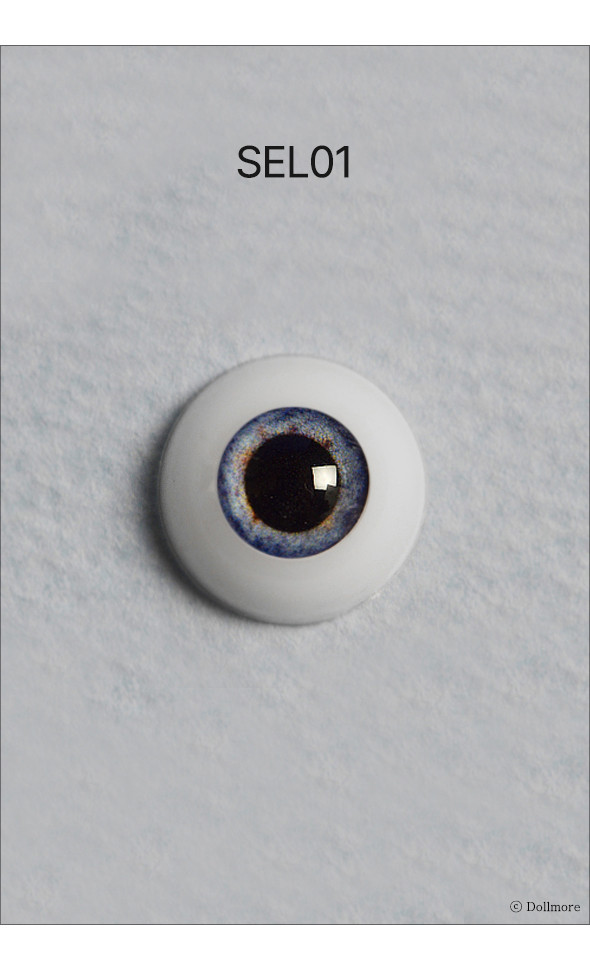 14mm - Optical Half Round Acrylic Eyes (SEL01)[N6-2-5]