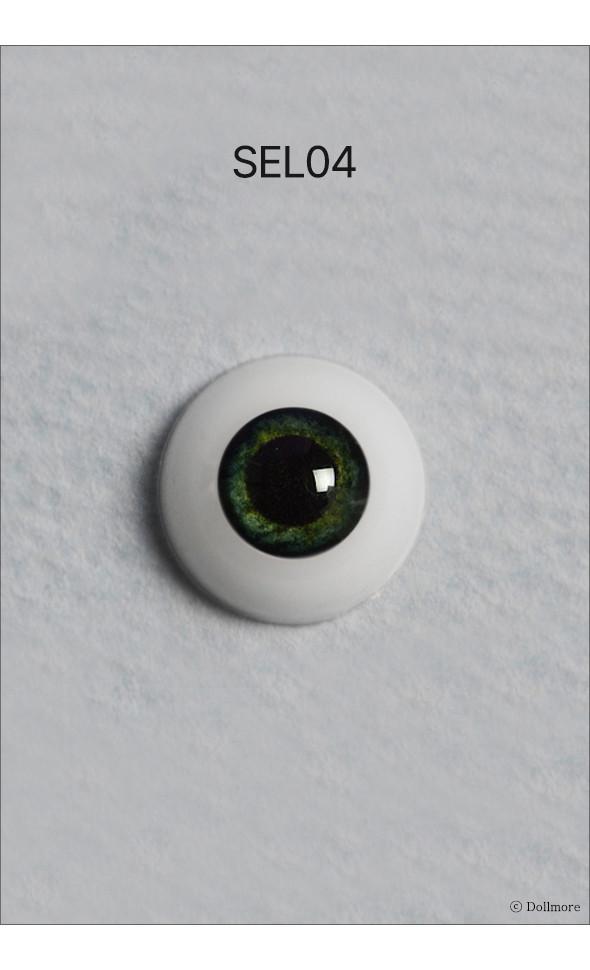 14mm - Optical Half Round Acrylic Eyes (SEL04)[N6-2-5]