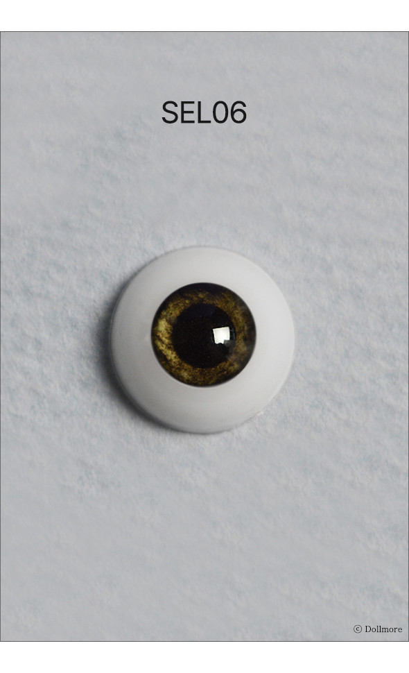 14mm - Optical Half Round Acrylic Eyes (SEL06)[N6-2-5]