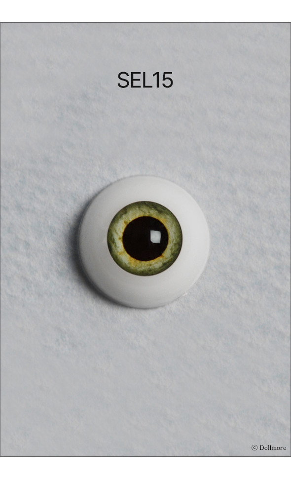 14mm - Optical Half Round Acrylic Eyes (SEL15)[N6-2-5]