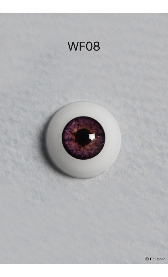 14mm - Optical Half Round Acrylic Eyes (WF08)[N6-2-7]