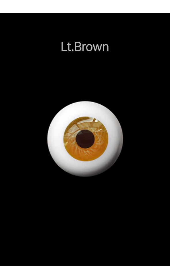 Paperweight Glass Eyes 14mm (Lt.Brown)