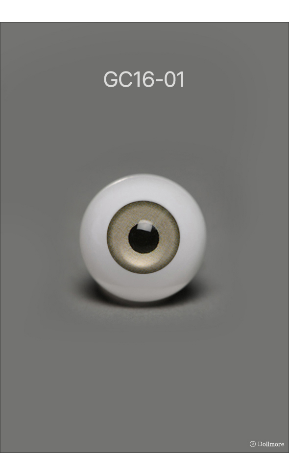 (국산) Crystal acrylic eyes 16mm - GC16-01 Silver Gray[N6-3-6]