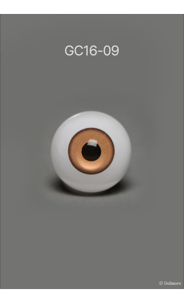 (국산) Crystal acrylic eyes 16mm - GC16-09 Baby Brown[N6-3-6]