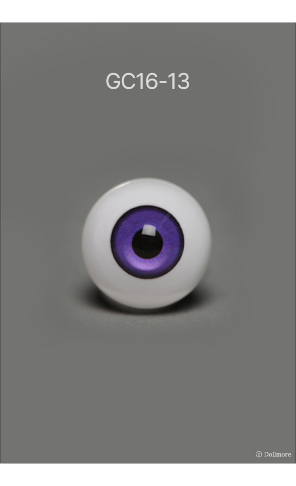 (국산) Crystal acrylic eyes 16mm - GC16-13 Solid Violet[N6-3-6]
