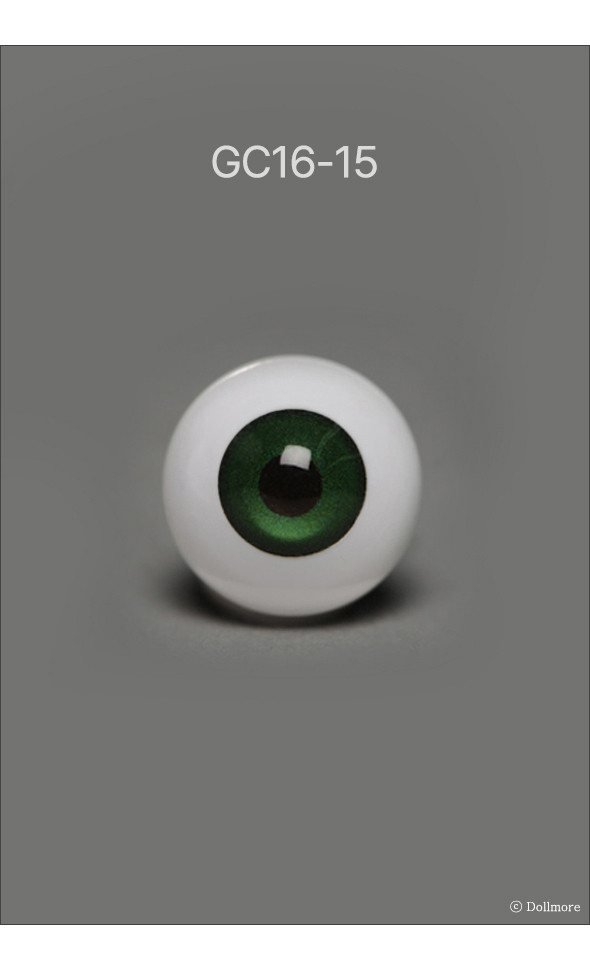 (국산) Crystal acrylic eyes 16mm - GC16-15 Sea Green[N6-3-6]