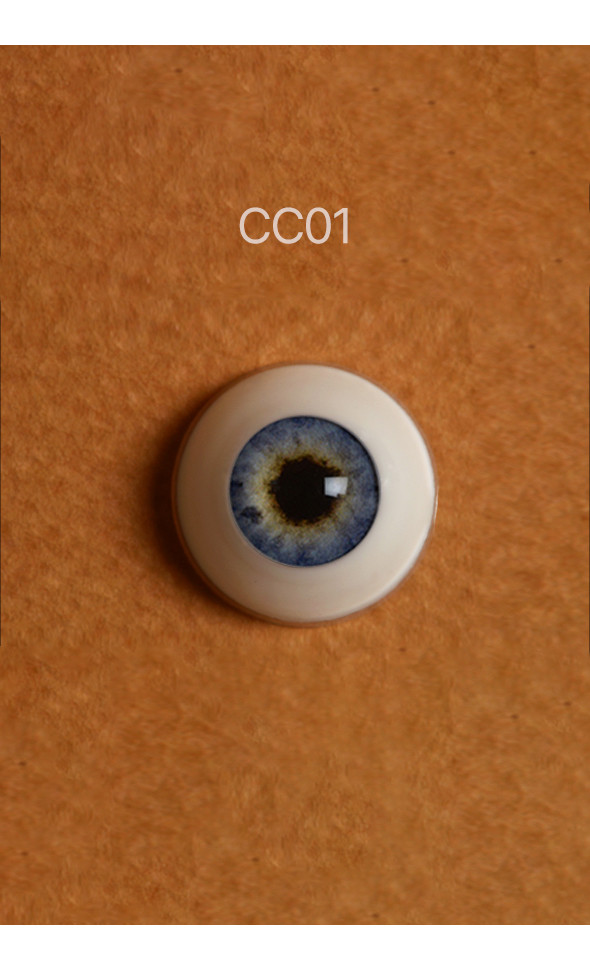 16mm - Optical Half Round Acrylic Eyes (CC01)