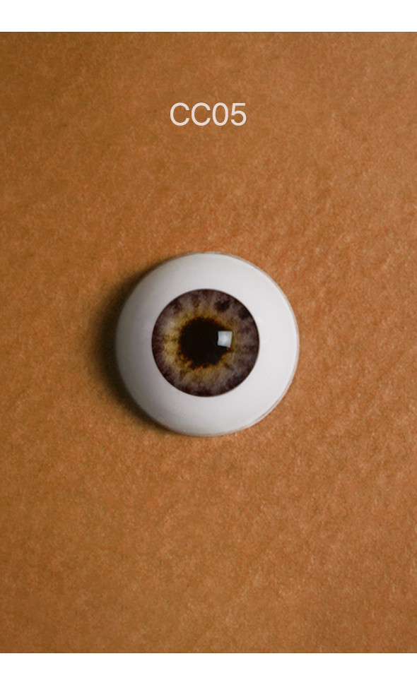 16mm - Optical Half Round Acrylic Eyes (CC05)