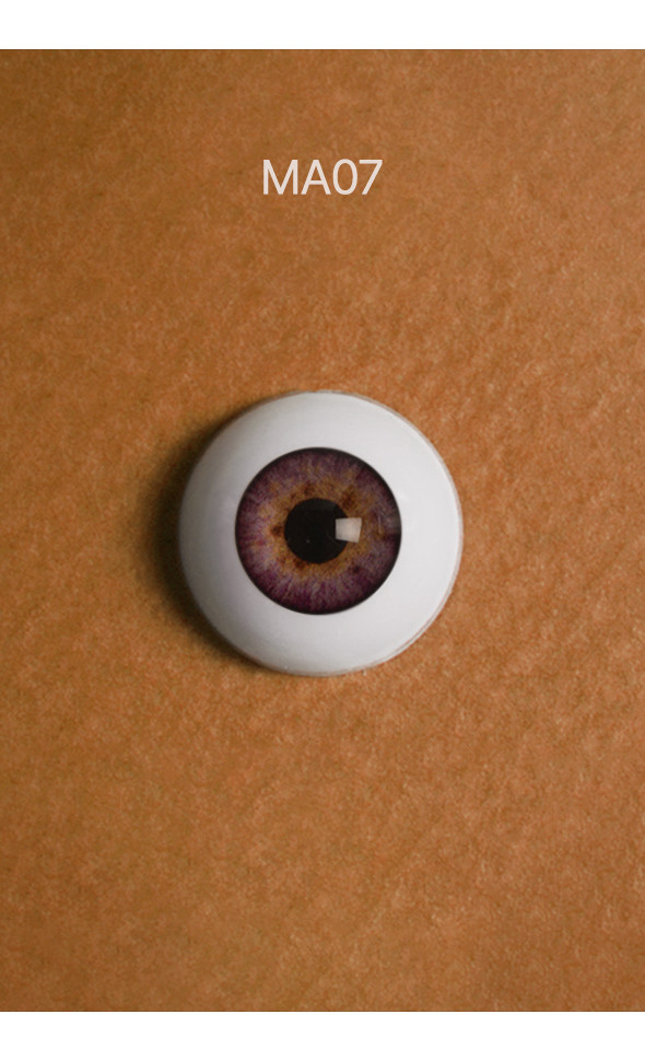 16mm - Optical Half Round Acrylic Eyes (MA07)