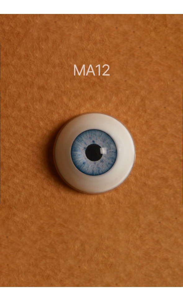 16mm - Optical Half Round Acrylic Eyes (MA12)