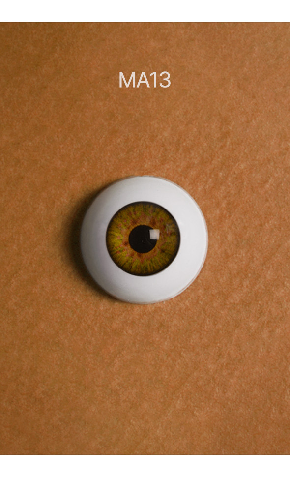 16mm - Optical Half Round Acrylic Eyes (MA13)