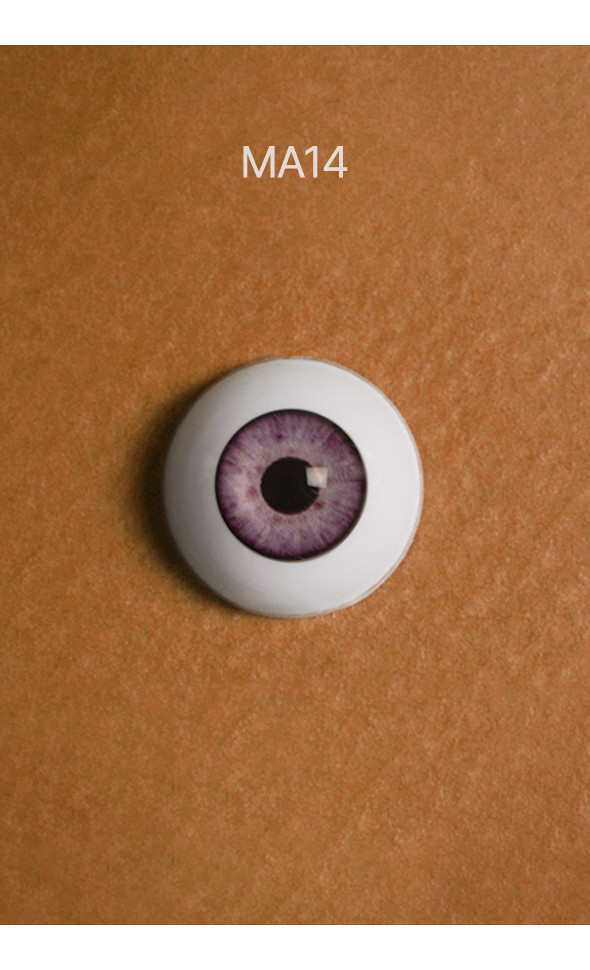 16mm - Optical Half Round Acrylic Eyes (MA14)