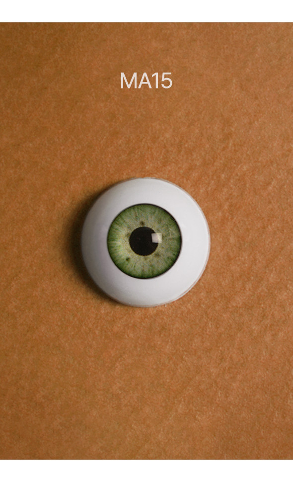16mm - Optical Half Round Acrylic Eyes (MA15)