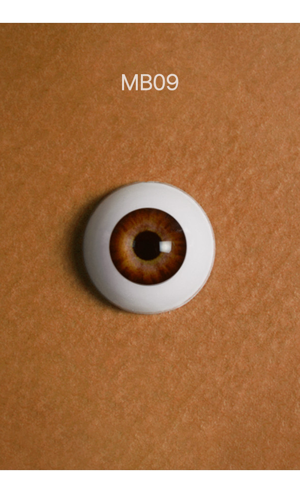 16mm - Optical Half Round Acrylic Eyes (MB09)