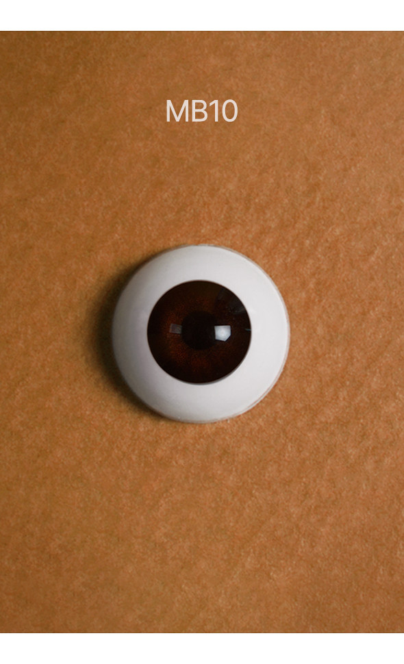 16mm - Optical Half Round Acrylic Eyes (MB10)