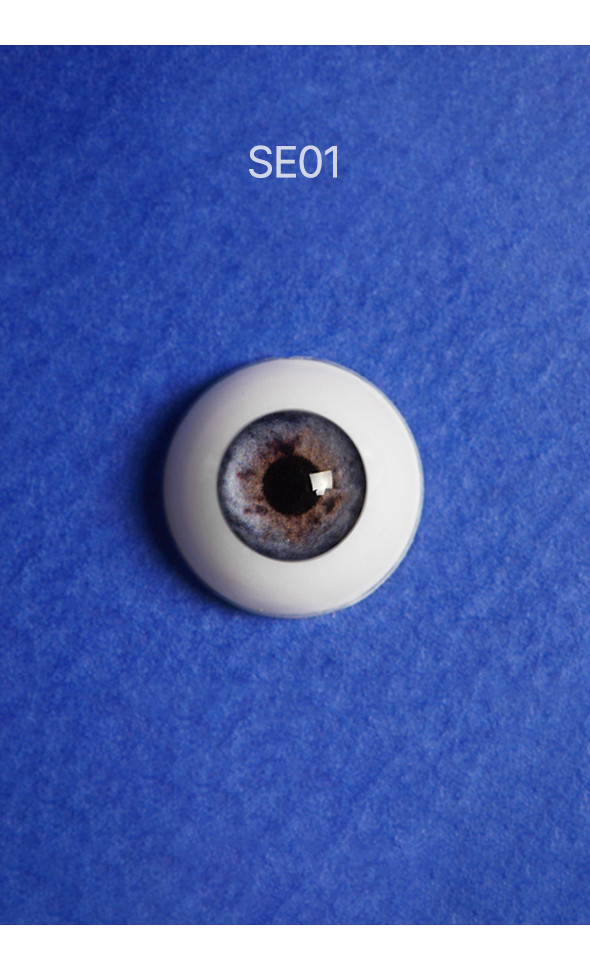 16mm - Optical Half Round Acrylic Eyes (SE01)