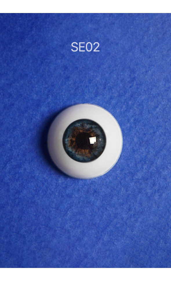 16mm - Optical Half Round Acrylic Eyes (SE02)