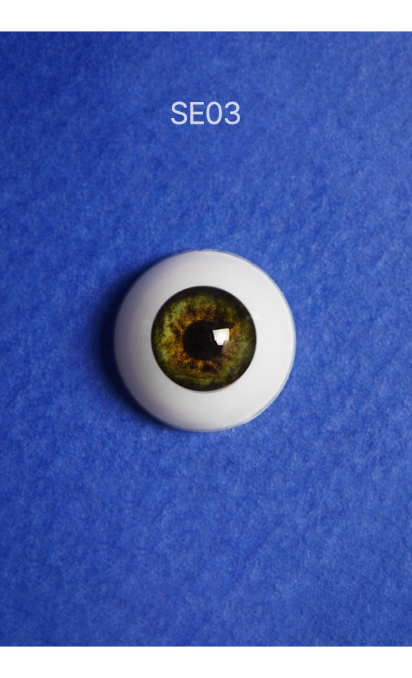 16mm - Optical Half Round Acrylic Eyes (SE03)