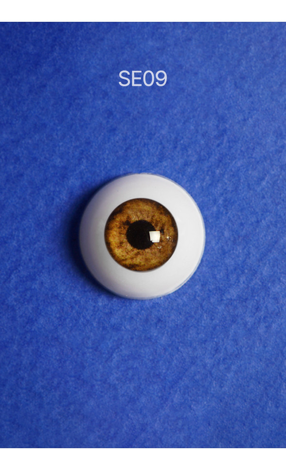16mm - Optical Half Round Acrylic Eyes (SE09)