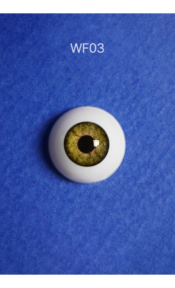 16mm - Optical Half Round Acrylic Eyes (WF03)