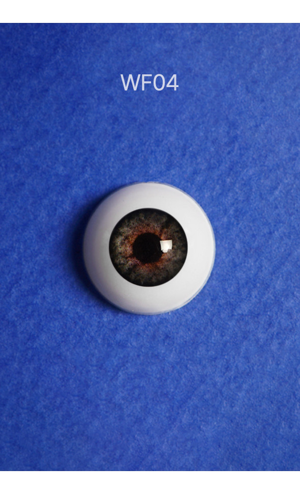16mm - Optical Half Round Acrylic Eyes (WF04)