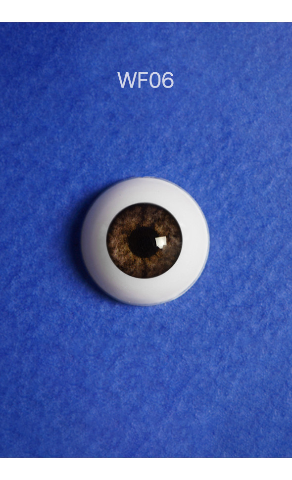 16mm - Optical Half Round Acrylic Eyes (WF06)