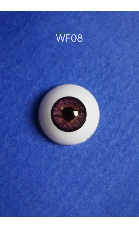 16mm - Optical Half Round Acrylic Eyes (WF08)