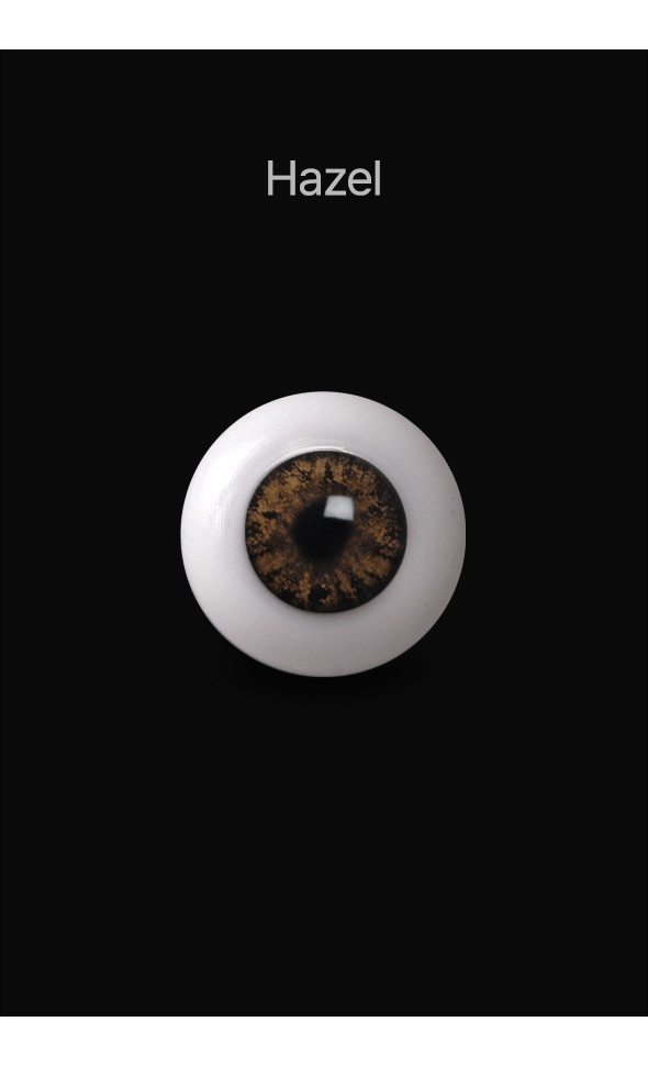 26mm Half-Round Acrylic Eyes (Hazel)