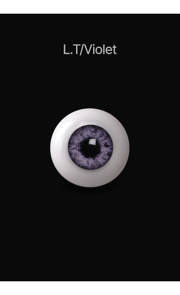 26mm Half-Round Acrylic Eyes (L.T/Violet)