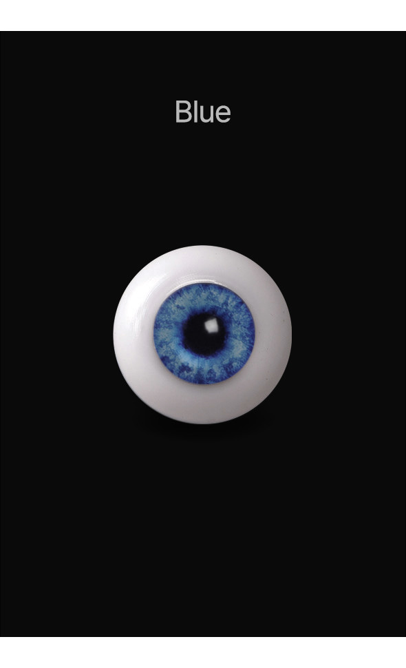 26mm Half-Round Acrylic Eyes (Blue)