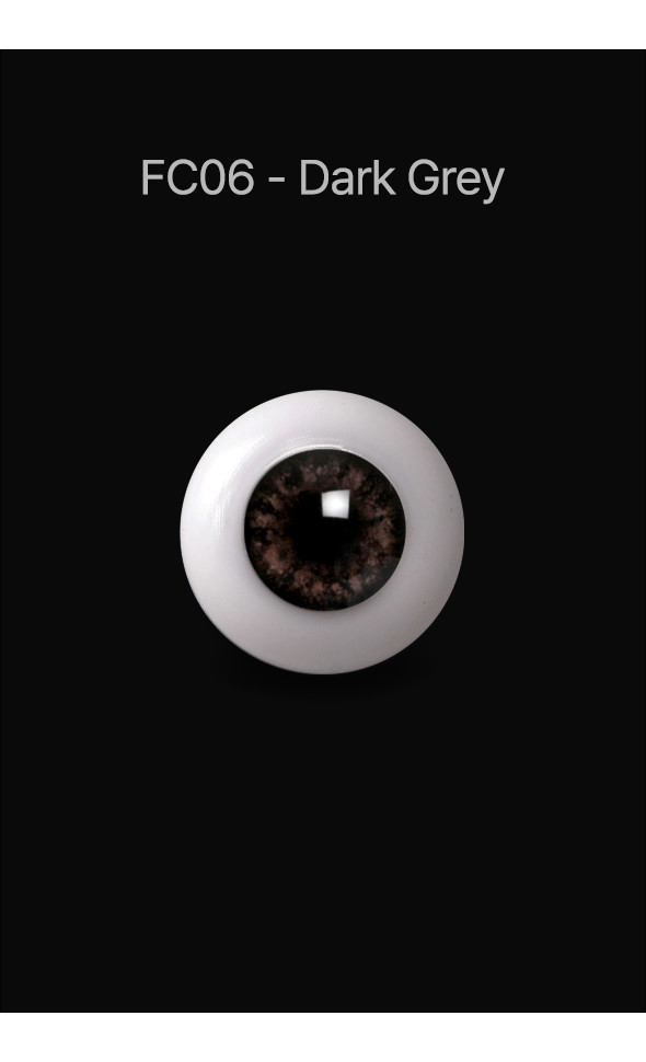 Optical Acrylic Doll Eyes 28mm (FC06 - Dark Grey)