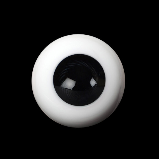 28mm Solid Glass Doll Eyes (06(W)) - B