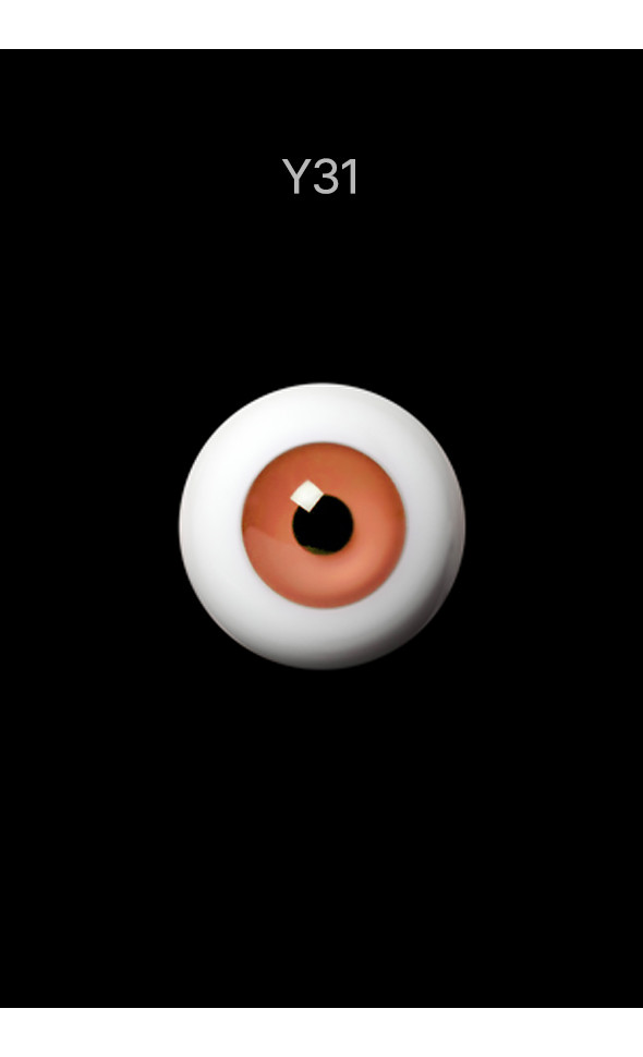 D - Basic 14mm Glass Eye (Y31)[N5-5-1]