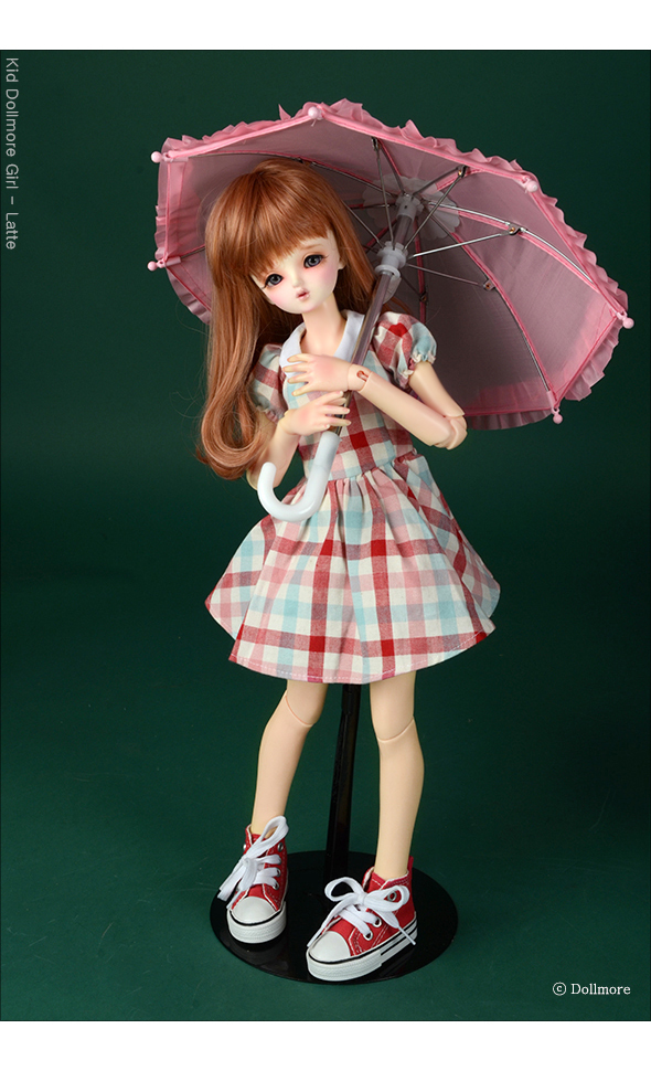 MSD & USD - Mugh Frill Umbrella (Pink)