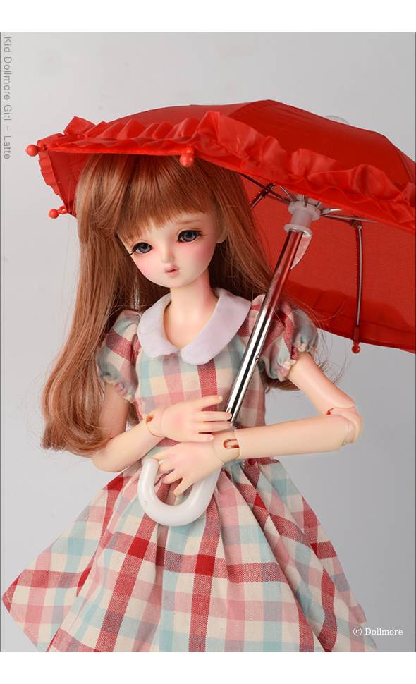 MSD & USD - Mugh Frill Umbrella (Red)