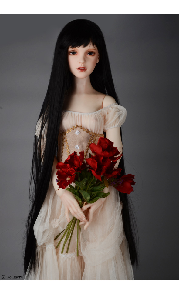 (13-14) Moore Long Wig (Black)[J1-4-1],[J1-4-2]