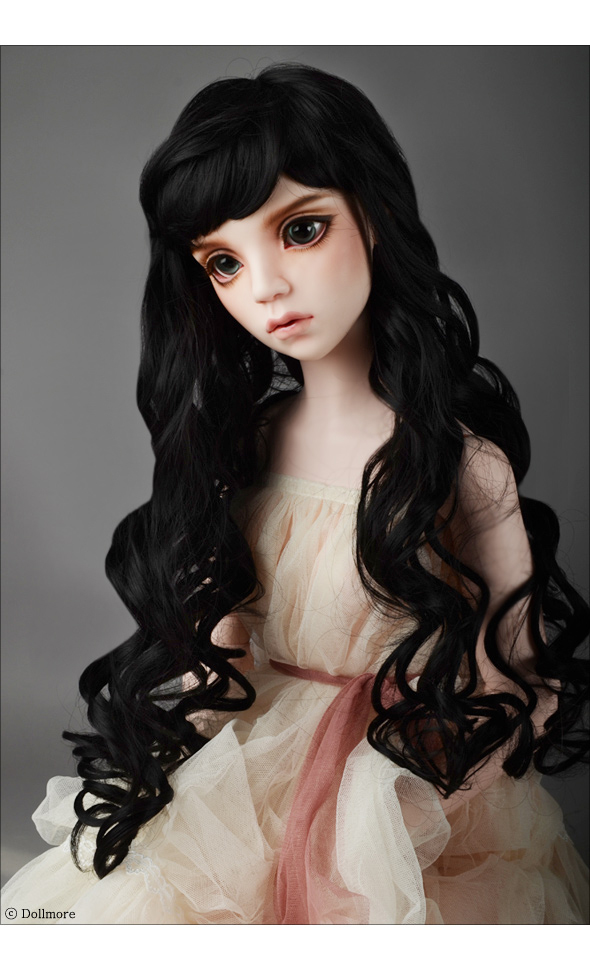 (13-14) Digital Wave Wig (Black)