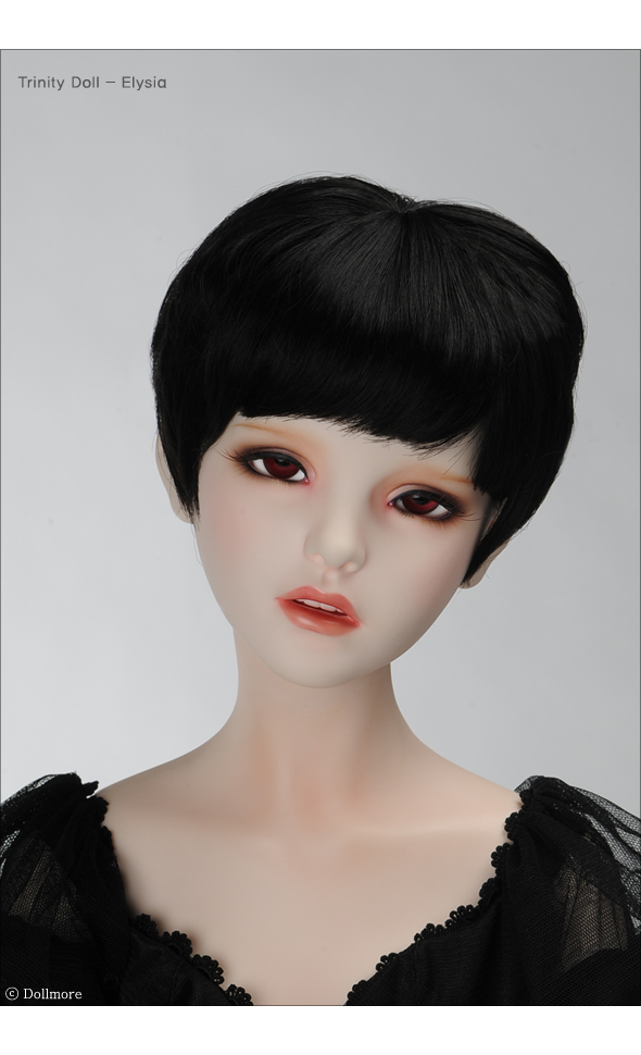 (13-14) Forest Short Wig (Black)