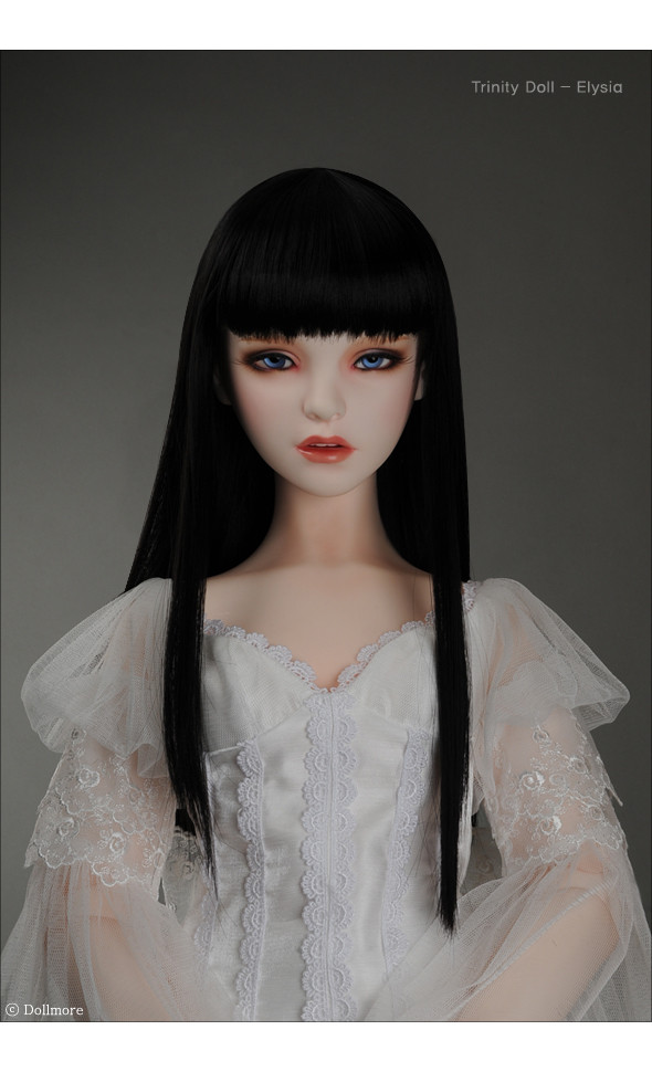 (13-14) Forest Straight Wig (Black)
