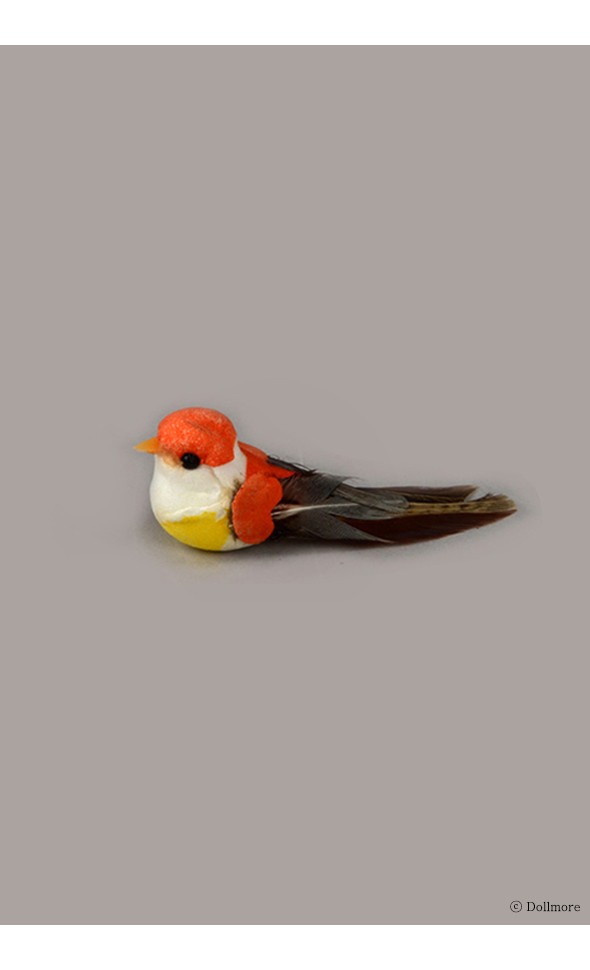 For Doll - Tiny Kind Bird (Orange/7.5cm)